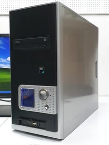 ASUS Windows XP Gamer PC Athlon 3,40GHz 4GB 500GB HDD DVDRW DVI LPT COM Computer - Bild 1 von 11