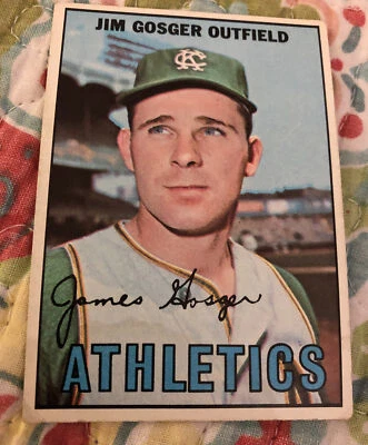 1967 Topps Set Break # 17 Jim Gosger - Image 1 of 2