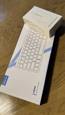 Wireless Mouse and KB066 Omoton Keyboard Set - Image 1 of 4