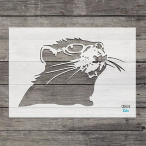 Banksy Sun Ratte im Schatten wiederverwendbare STENCIL Wandbild Vorlage Graffiti - Bild 1 von 3