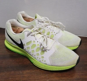 Nike Air Zoom Pegasus 31 Neon Green Running Shoes (652925-101) US Men's Size  13 - Picture 1 of 10