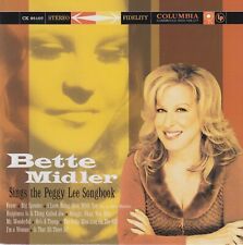 Bette Midler CD Sings The Peggy Lee Songbook 