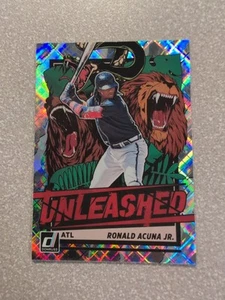 2021 Panini Donruss Baseball UNLEASHED Ronald Acuña Jr. #UNL5 Atlanta Braves - Picture 1 of 3
