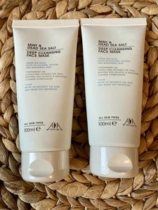 AA Skincare Mint & Dead Sea Salt Deep Cleansing Face Mask 200ml (2x100ml) *Clay - Picture 1 of 2