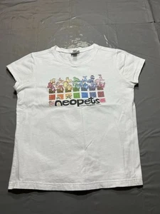 Neopets Limited Too Glitter Rainbow Short Sleeve T Shirt Youth XXXL 9Jr. USA Mad - Picture 1 of 9