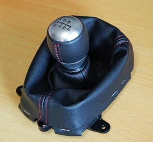 2012 Genuine OEM Honda ACURA TSX Special Edition 6MT Shift Knob Boot Console - Picture 1 of 9