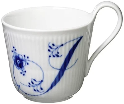 [Officially Imported] Royal Copenhagen Blue Fluted Plain High-Handle Mug 330ml - Image 1 of 2