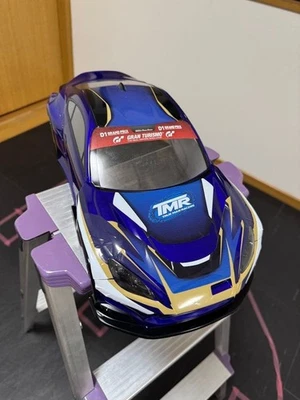 Carrozzeria auto Yokomo Pandem GR86 RC viola caramella nero metallizzato - Immagine 1 di 4