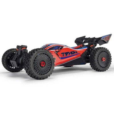 Arrma ARA4306V4T3 1:8 TYPHON 223S BLX Brushless 4X4 Buggy RTR mit DSC Rot - Bild 1 von 4