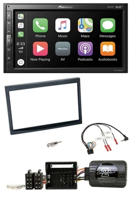 Pioneer USB Lenkrad DAB 2DIN Bluetooth Autoradio für Citroen C2 C3 Berlingo Jump - Bild 1 von 4