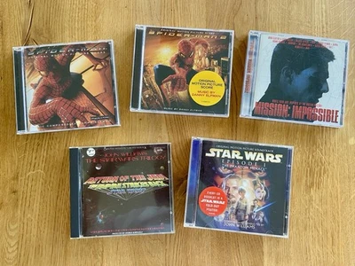 Soundtrack Konvolut: Spiderman 1&2, Mission Impossible, Star Wars - Bild 1 von 2