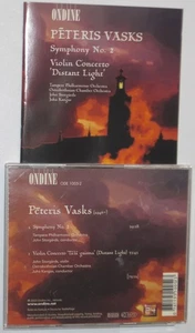 VASKS: Symphony #2 (1998), Violin Concerto "Distant Light" REACTIONARY - Ondine - Picture 1 of 1