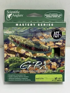 New Scientific Anglers Mastery Series GPX Floating Fly Line WF-4-F 90 ft. - Picture 1 of 9