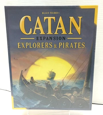 Catan - Explorers & Pirates Expansion - SEALED NEW - Image 1 of 4