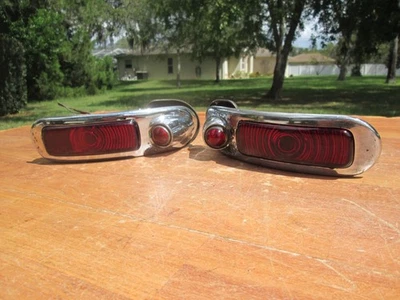 Lote de piezas de super luces traseras Buick Roadmaster 1940 OEM Foto 1 de 4