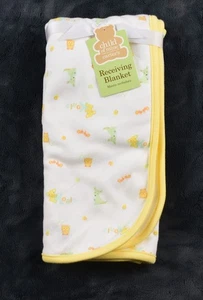 2006 CARTER'S RECEIVING BLANKET W/KOALA & OWL, KANGAROO DISCOUNTINUED & RARE NWT - Picture 1 of 6