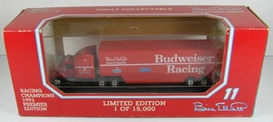 NASCAR Racing Champions #11 Bill Elliott Budweiser 1:87 Scale Diecast Semi Truck - Picture 1 of 5