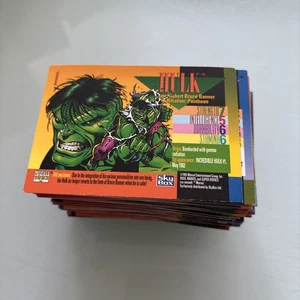 marvel universe 1993 Trading Cards Full Set 180 Cards Sky Box Exclusive Galactus - Picture 1 of 20