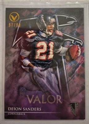 2014 Topps Valor Valor /99 Deion Sanders #32 HOF - Image 1 of 4