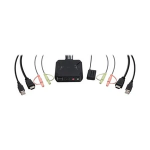 Iogear GCS92HU 2-PORT 4K@60HZ UHD KVM SWITCH WITH HDMI, USB AND AUDIO CONNECTION - Photo 1/1