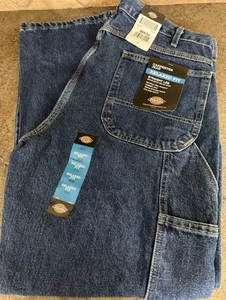NUEVO Pantalones de mezclilla Dickies Carpenter para hombre calce relajado 36x30 pierna recta martillo lazo azul - Imagen 1 de 5