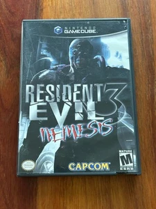 UNTESTED Resident Evil 3: Nemesis (Nintendo GameCube, 2006) with Manual - Picture 1 of 5