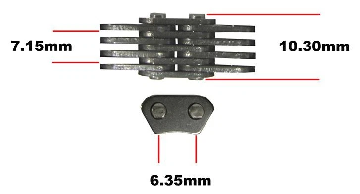 Eslabón de la cadena de levas para Honda XR 600 R 1985 - 1987 Foto 1 de 1