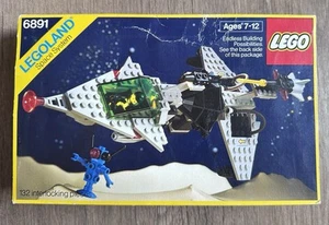 VTG Lego 6891 Gamma V Laser Craft Box Directions & Pieces Incomplete 1985 - Picture 1 of 9