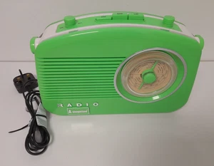 Steepletone, Brighton, Green, MW FM LW Radio, Mains & Battery, Working Condition - Picture 1 of 8