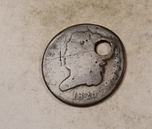 1828 Classic Head Half Cent * XHC91 - Picture 1 of 2