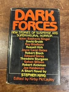 1980 Kirby Mccauley Dark Forces Suspense Horror HCdj --Fireplace Smell - Fair - Imagen 1 de 5