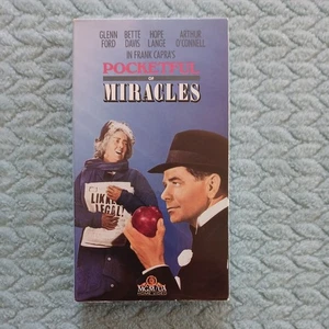 Pocketful of Miracles (VHS, 1993) Pre-owned  - Picture 1 of 5