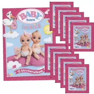 Baby Born Surprise - Sammelsticker - 1 Album + 10 Tüten - Picture 1 of 3
