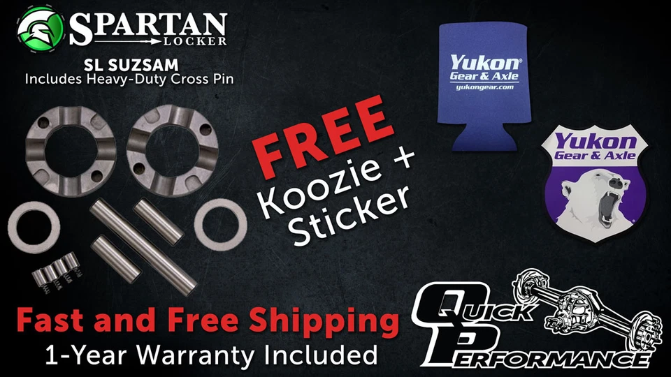 Suzuki Samurai Spartan Locker - 26 Spline - SL SUZSAM - w/ Koozie - Posi - NEW - Image 1 of 1