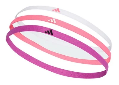 Adidas Unisex Banda para el Cabello 3PP Diadema Correr Rosa Blanco Informal Gimnasio Bandas IX6664 Foto 1 de 4