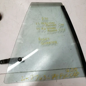 1983-1986 Nissan Pulsar Coupe Right Quarter Glass - Picture 1 of 6