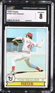 1979 TOPPS #100 TOM SEAVER CGC 8 NM/MINT REDS DP 2703 - Picture 1 of 2