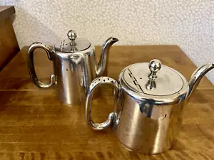 Vintage Sheffield EPNS Hotelware Teapot and Coffee/Hot Water Pot - Picture 1 of 4