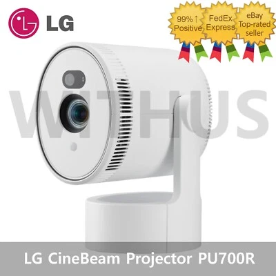 LG CineBeam PU700R 4K Laser Projector 1,000 ANSI Home Theater_ - Image 1 of 4