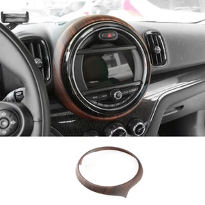 For Mini Cooper Countryman F60 Wood Grain Central Volume CD Switch Panel Cover - Foto 1 di 4