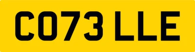 🤩 COLE 🤩 COLES COL COLEEN PRIVATE REGISTRATION CHERISHED NUMBER PLATE CO73 LLE - Image 1 of 4