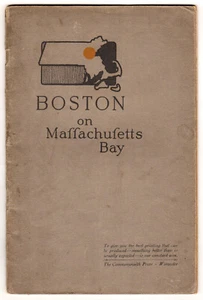Boston on Massachusetts Bay, Souvenir of the 8th D.M.A.A. Exposition, 1921 - Picture 1 of 4