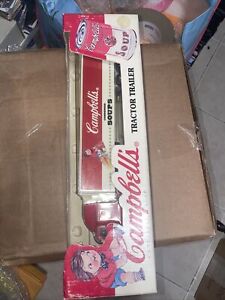 New  Ertl 1:64 Scale Die-cast Campbell's Soup Tractor Trailer 