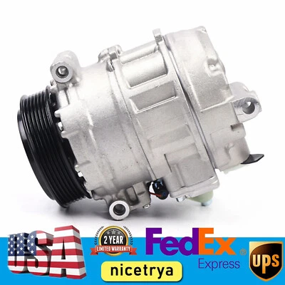 Compresor de aire acondicionado con conjunto de embrague para Mercedes-Benz C230 C240 C250 Foto 1 de 4