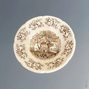 Vintage Johnson Bros Mount Vernon braune Schüssel - Bild 1 von 3