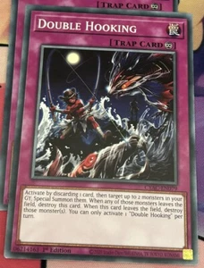 Double Hooking - CYAC-EN079 - Common - 1st Ed - NM Yugioh - Picture 1 of 1