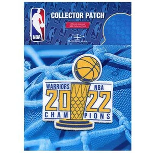 2022 NBA Finals Champions Golden State Warriors Bold Trophy Patch - Picture 1 of 3