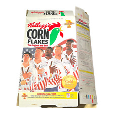 Kellogg's Corn Flakes Basketball Team USA Dream Team Empty Flattened Cereal Box