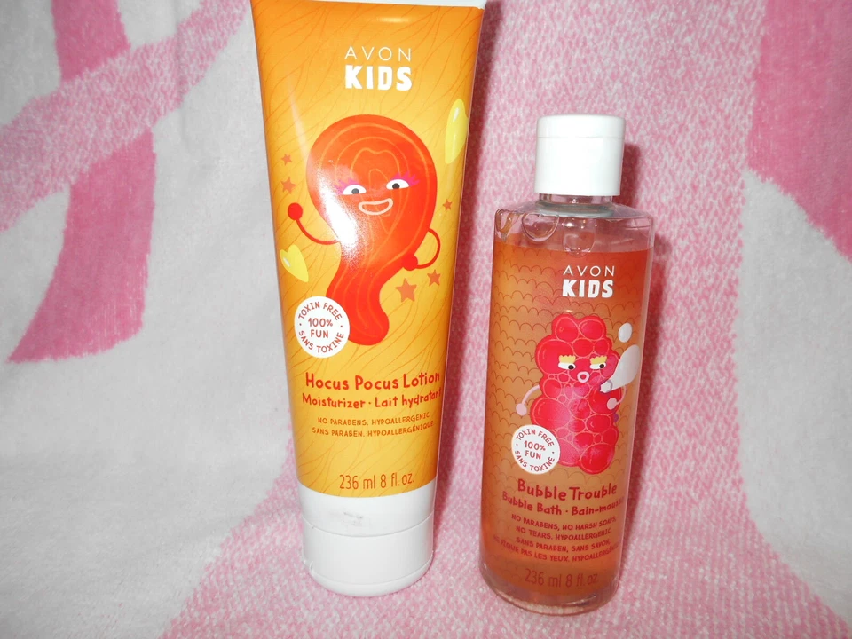 Avon KIDS Bubble Trouble Bubble Bath & Hocus Pocus Lotion 2 P. Set   - Image 1 of 1