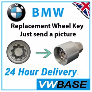 Per BMW Dado Ruota Chiave Sicurezza Master Bloccaggio Blocco Bullone UK Abbinamento LWNK - Foto 1 di 17